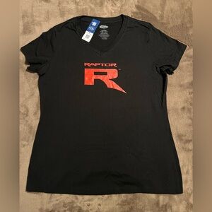 Ford Trucks Women's Raptor R V-Neck T-Shirt - Large